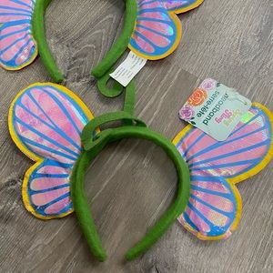 Halloween Shiny Holographic Rave Festival Butterfly Spring Headband listing for1